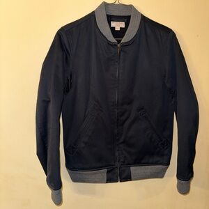 J Crew Wallace & Barnes Cotton Bomber w/ Wool Lining, X-Small